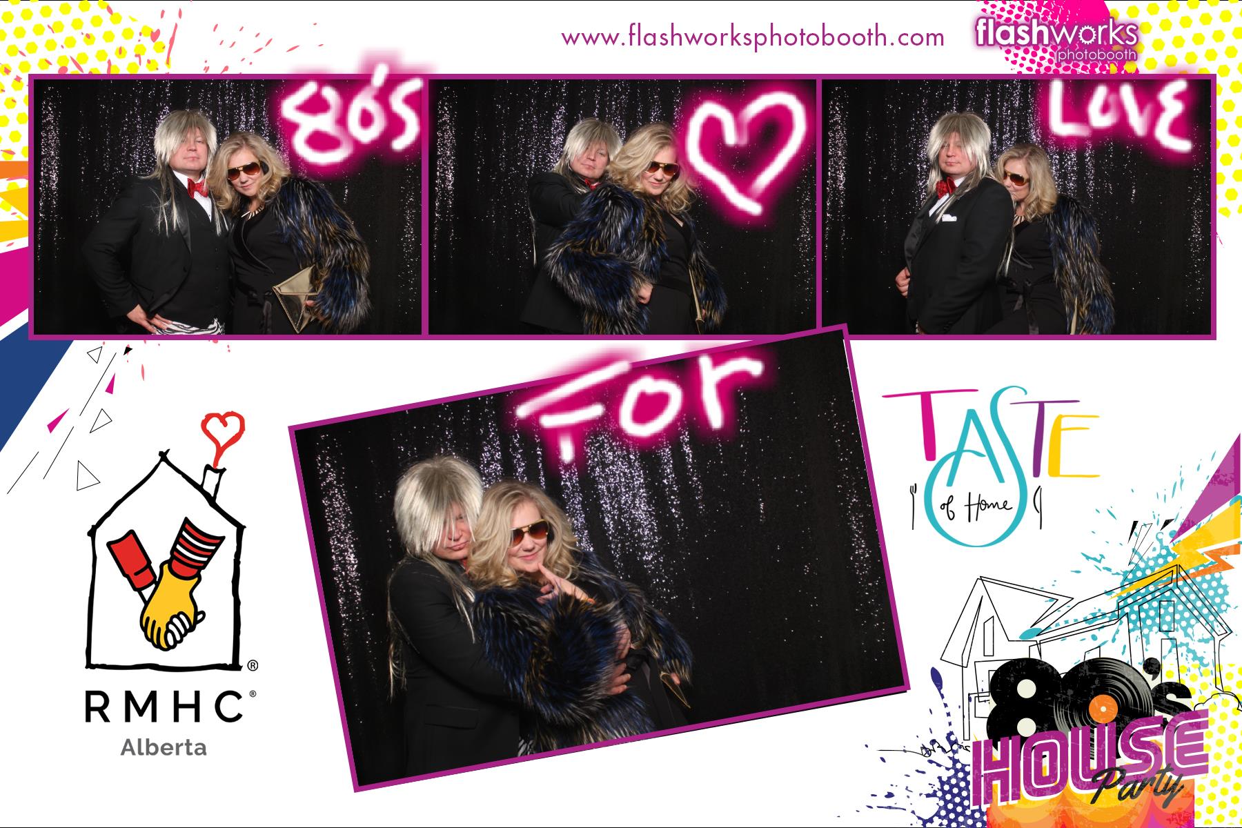 RMHC Alberta - Taste of Home Gala - 80s House Party | View more photos from the event at gallery.flashworksphotobooth.com/u/FlashworksPhotoboothInc/RMHC-Alberta-Taste-of-Home-Gala-80s-House-Party